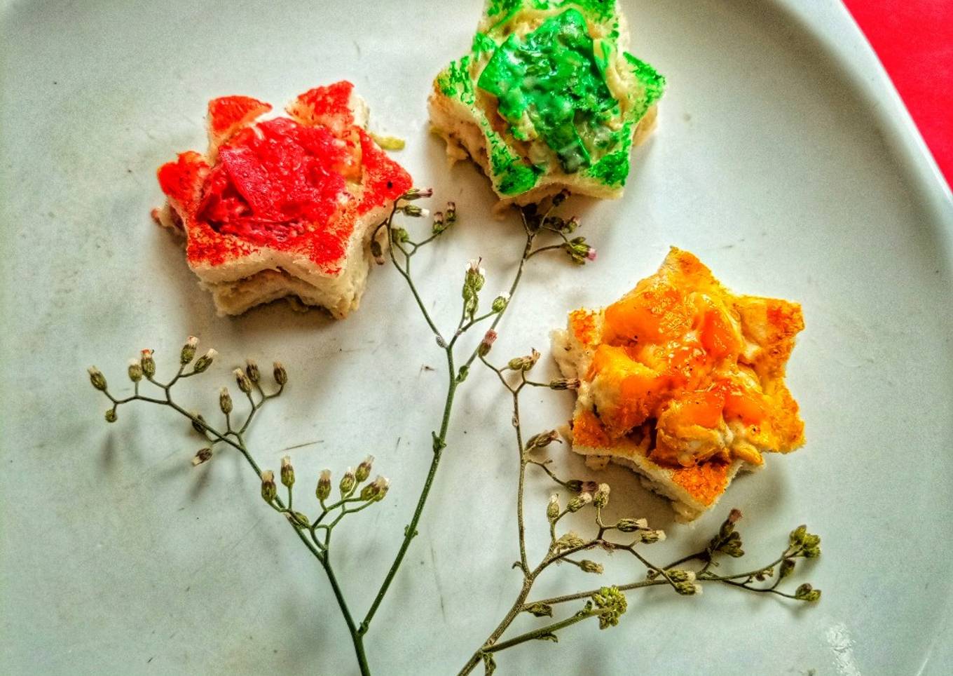 Rainbow cold sandwich