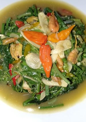 Foto resep Tumis Daun Labu
