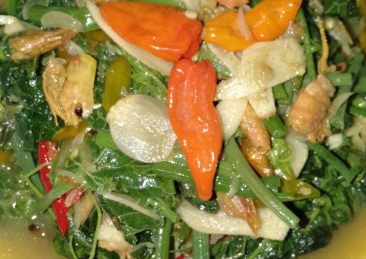 Langkah meracik Tumis Daun Labu, Bikin Ngiler