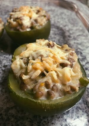 Una foto de Zapallitos rellenos vegetarianos