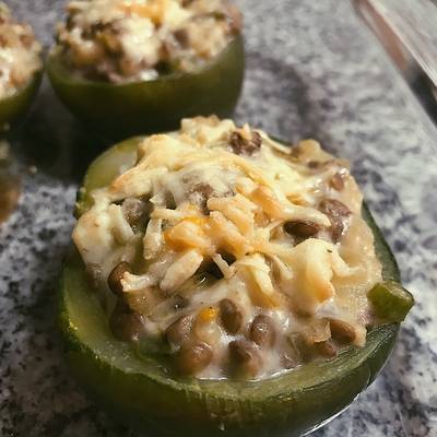 Zapallitos rellenos vegetarianos Receta de Victoria- Cookpad