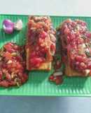 Đậu hủ dồn thịt sốt đặc biệt