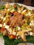 Ensalada fresca con atún