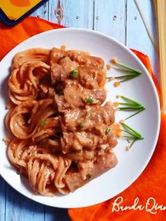 Foto resep Sosis Gurita Saus Spaghetti