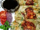 Rainbow veggie Korean pancakes