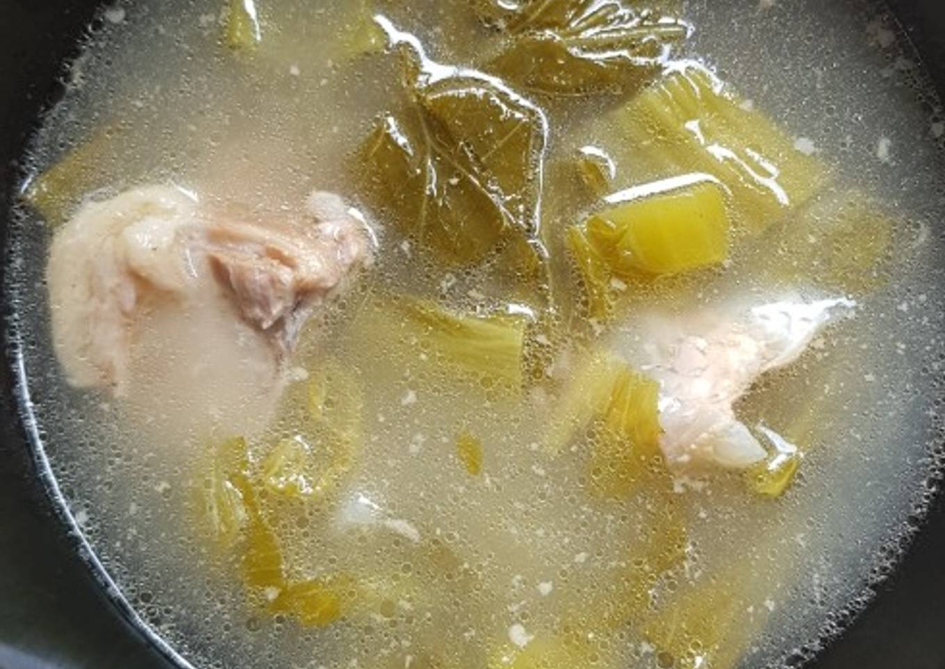 Bakut Sayur Asin Simple