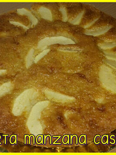 Una foto de Tarta de manzana casera
