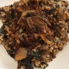 A picture of Lentils with Rice.