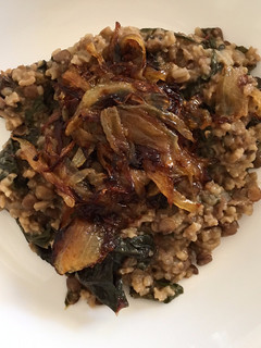 A picture of Lentils with Rice.