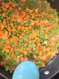 Garlic Butter Peas and Carrots
