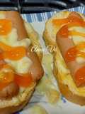 Bánh mì nướng xúc xích phô mai