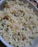 Fürj tojásos, zöldhagymás kínai rizs