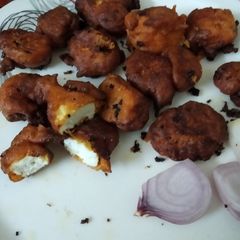 A picture of Paneer 65.