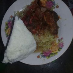 A picture of Beef cabbage stew.
