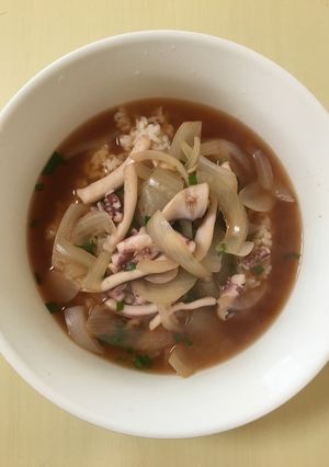 Hình của món Canh mực.