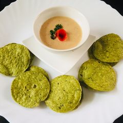 Tahini dip A picture of Tahini dip.