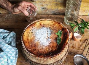 Foto principal de FLAÓ. Tarta de Queso Ibicenca