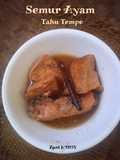 Semur Ayam,Tahu,Tempe