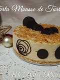 Tarta mousse de turrón