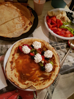 Una foto de Crepes o panqueques muy fáciles