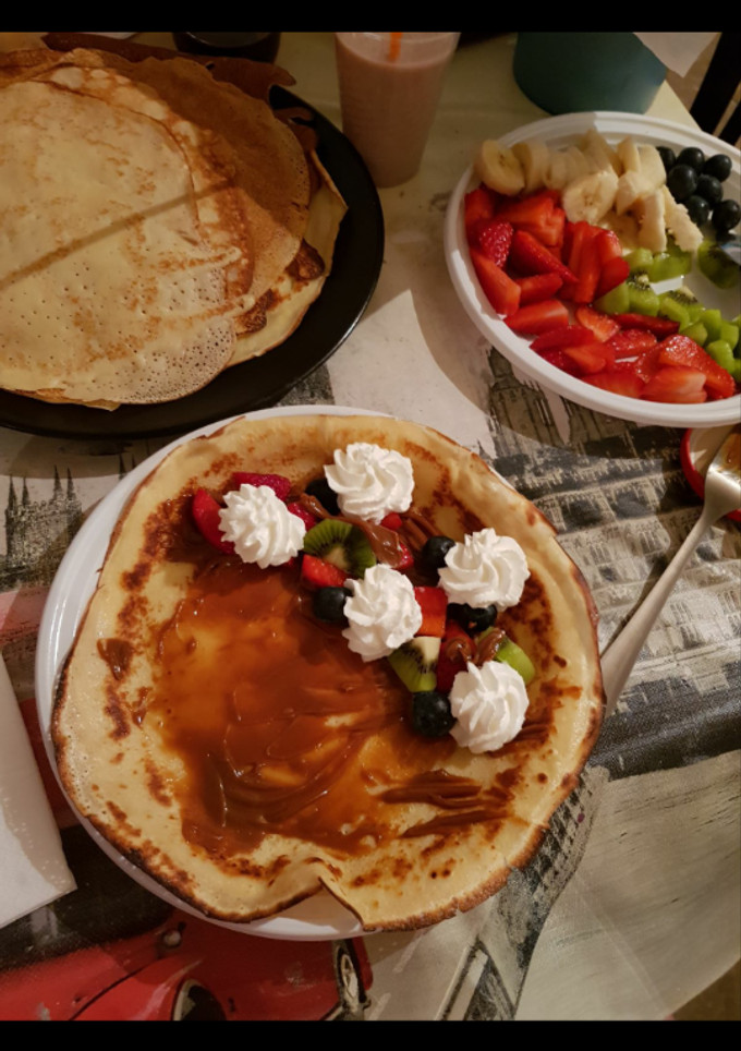 Una foto de Crepes o panqueques muy fáciles