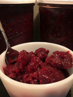 A picture of Red Sangria Sorbet.