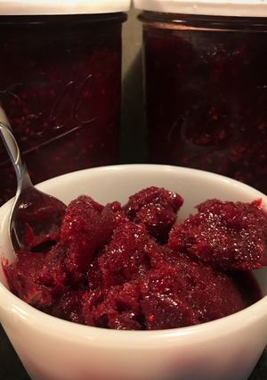 A picture of Red Sangria Sorbet.