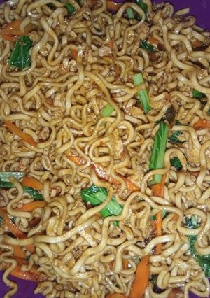 Foto resep Mie goreng (mi 3 burung)