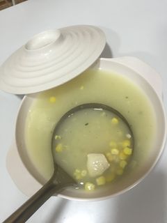 صورة لوصفة شوربة الذرة