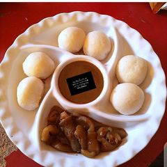 A picture of Mini rice tuwo.