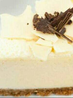 Una foto de Tarta de chocolate blanco