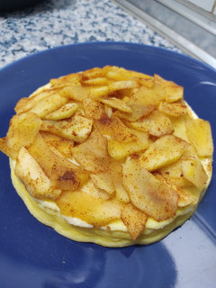 Foto principal de Tarta de manzana y yogur