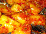 Sambel goreng ikan + nanas