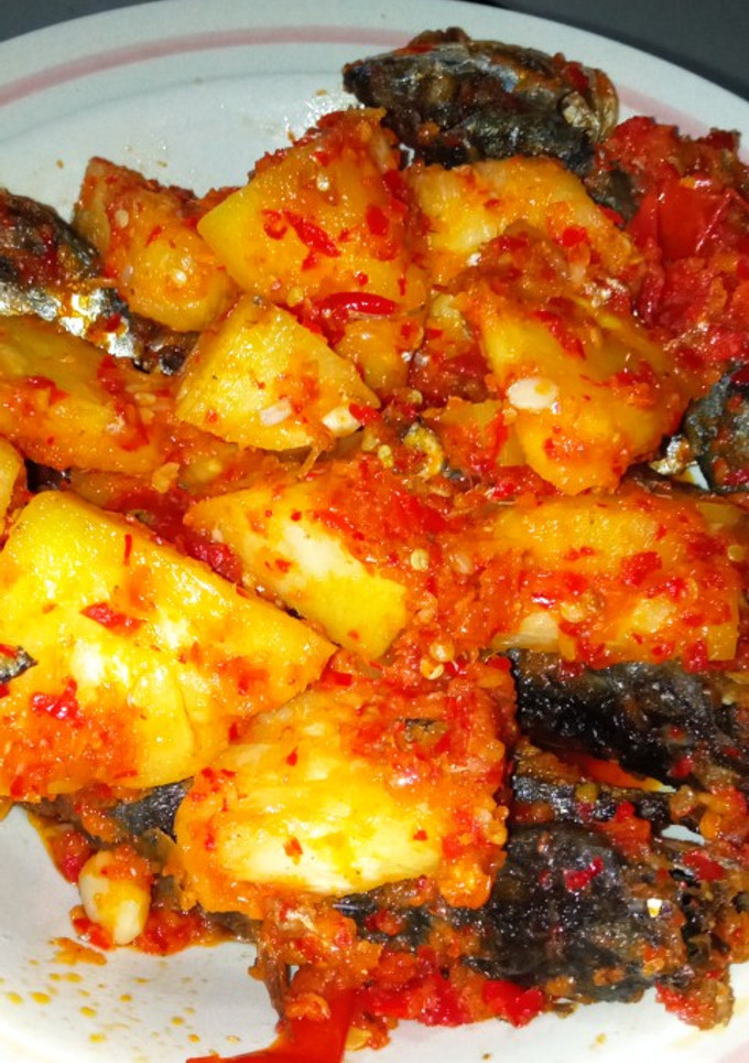 Foto resep Sambel goreng ikan + nanas