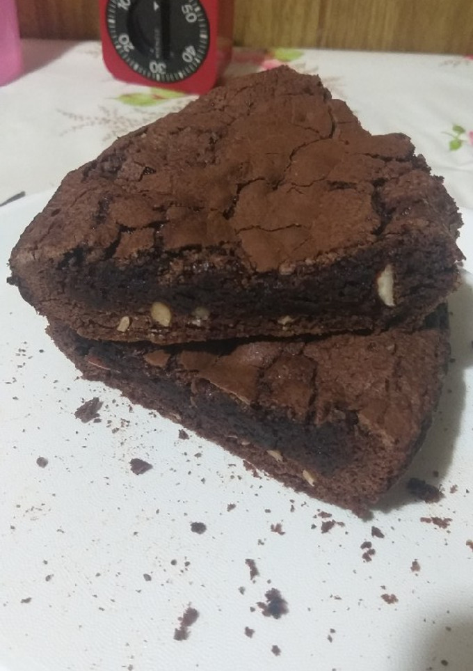Una foto de Brownies. Bien Ricos! Para Empacho de Chocolate