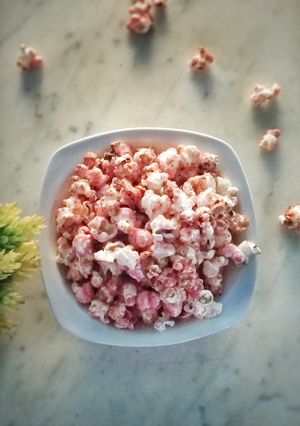 Foto resep Pop Corn Rasa Strawberry