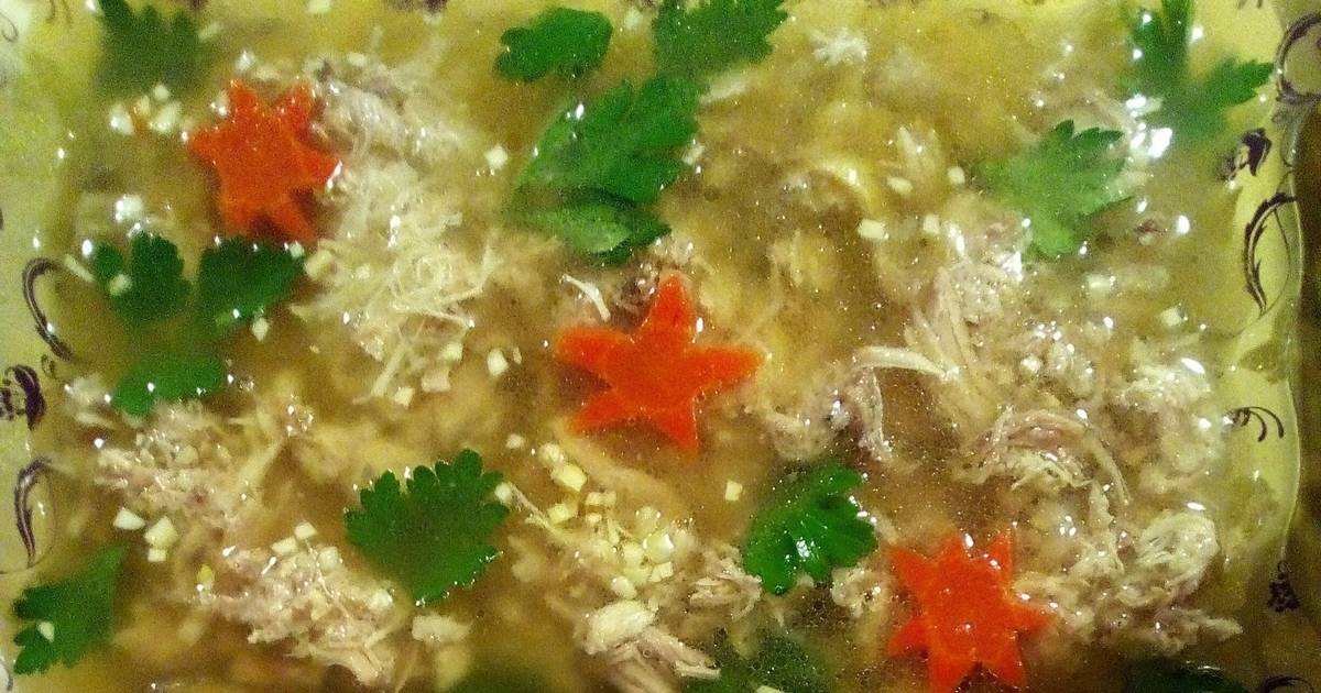 Холодец Из Курицы Фото