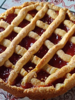 Una foto de Pastafrola de membrillo