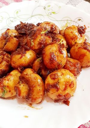 গার্লিক মাশরুম(garlic mushroom recipe in bengali) রেসিপির প্রধান ছবি