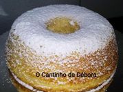Uma foto de bolo de limão
