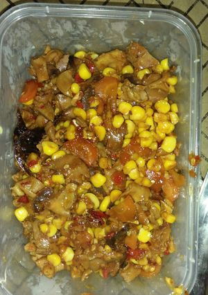 Foto resep Sambal goreng ati ampela dan jagung