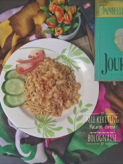 Foto resep Mie Goreng Keriting Makaroni Bolognaise