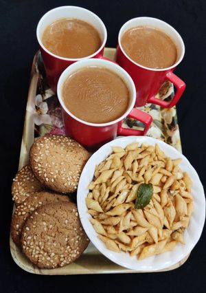 সাদা তিলের বিস্কুট(sesame biscuit recipe in Bengali) রেসিপির প্রধান ছবি