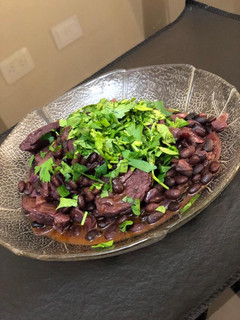 Una foto de Porotos negros