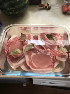 A picture of Brined Pork Chops.