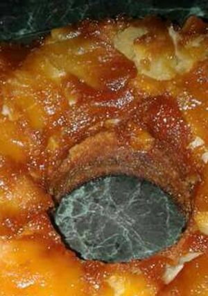 Una foto de Torta de manzanas