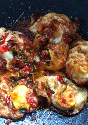 Foto resep Telur Ceplok Balado