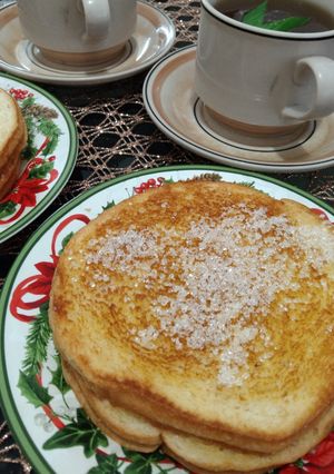 Foto resep 494. Roti Panggang Gula Pasir