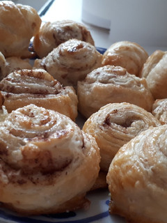 Una foto de Rollitos de canela