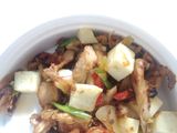 Oseng Putih Telur & Ayam Suwir Magic Com Anak Kos